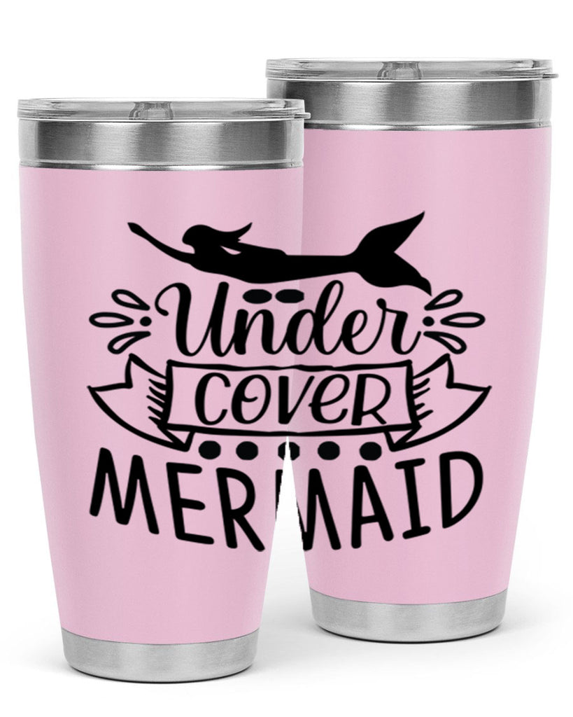 Under cover mermaid 645#- mermaid- Tumbler
