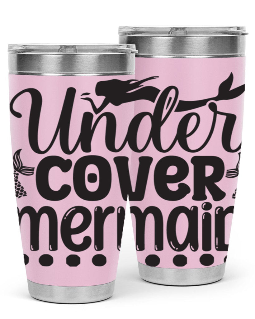 Under cover mermaid 649#- mermaid- Tumbler