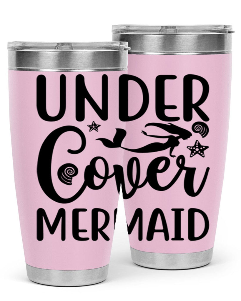 Under cover mermaid design 655#- mermaid- Tumbler