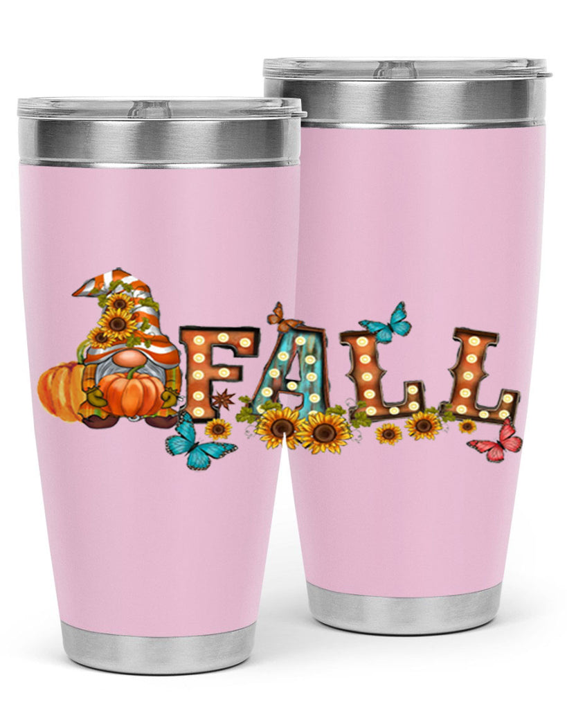 VintageFallGnome 626#- fall- Tumbler
