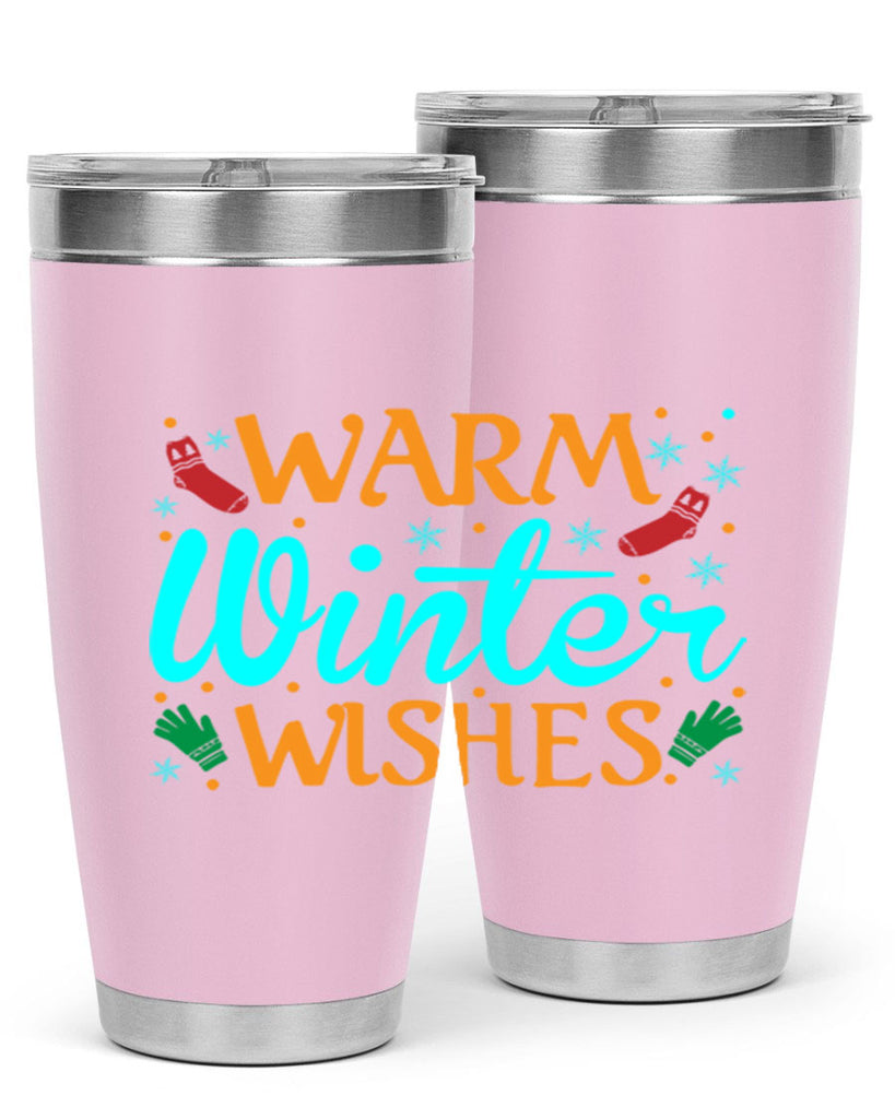 Warm Winter Wishes 465#- winter- Tumbler