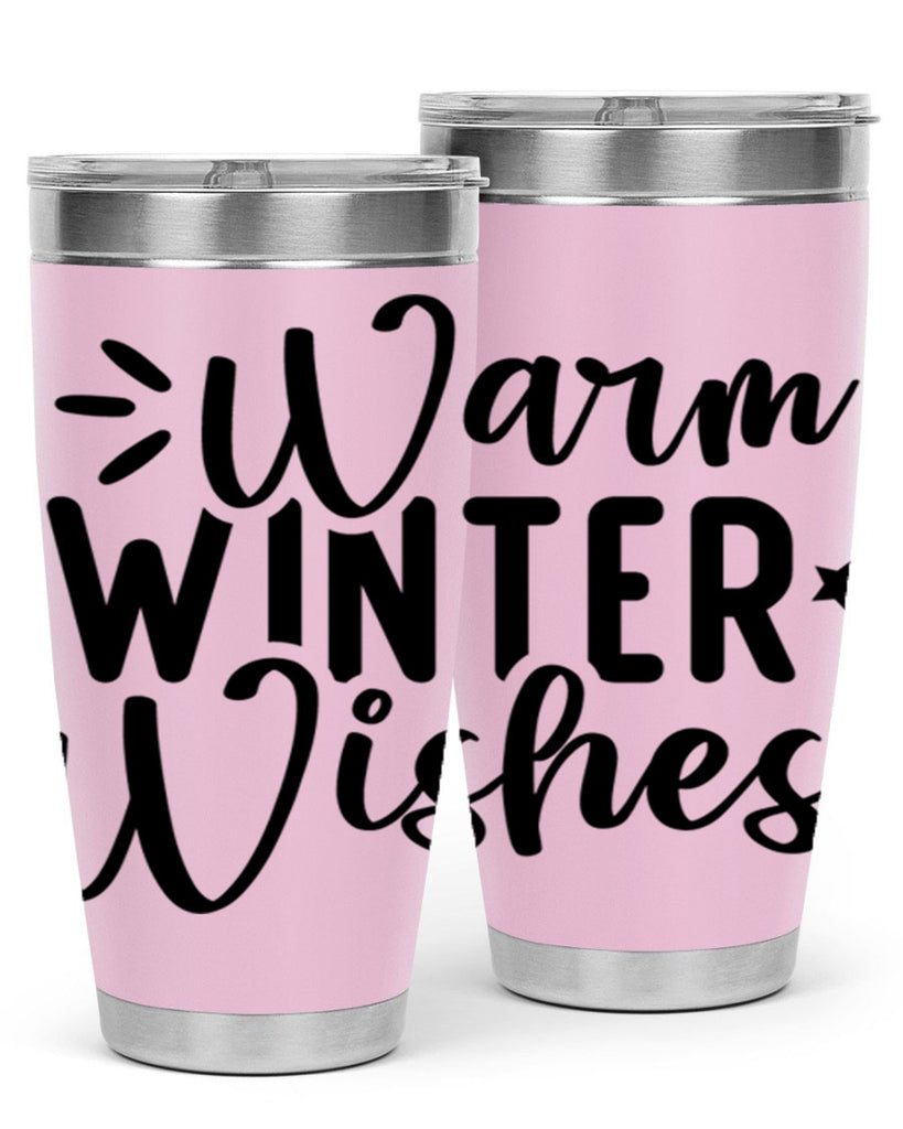 Warm Winter Wishes459#- winter- Tumbler