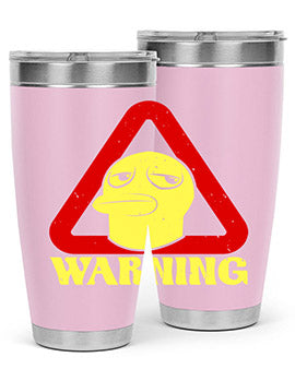 Warning Style 12#- duck- Tumbler