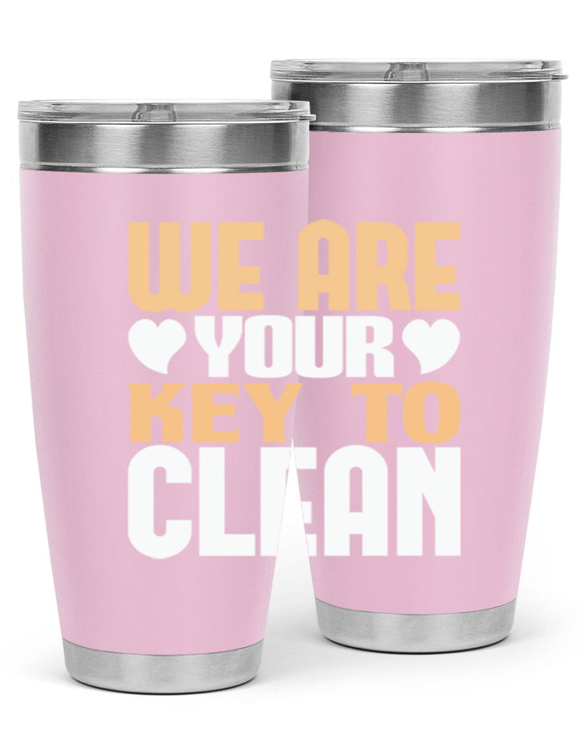 We are your key to clean Style 12#- cleaner- tumbler