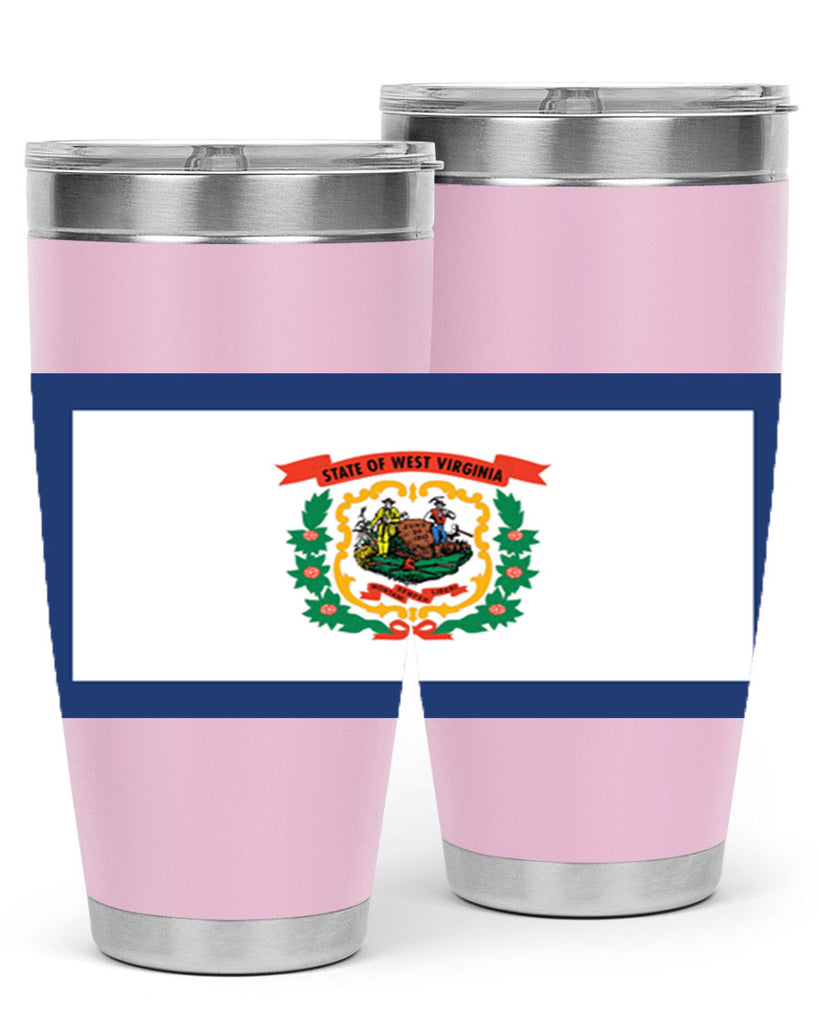 West Virginia 3#- stateflags- Tumbler