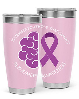 alzheimers awareness style 40#- alzheimers- Tumbler