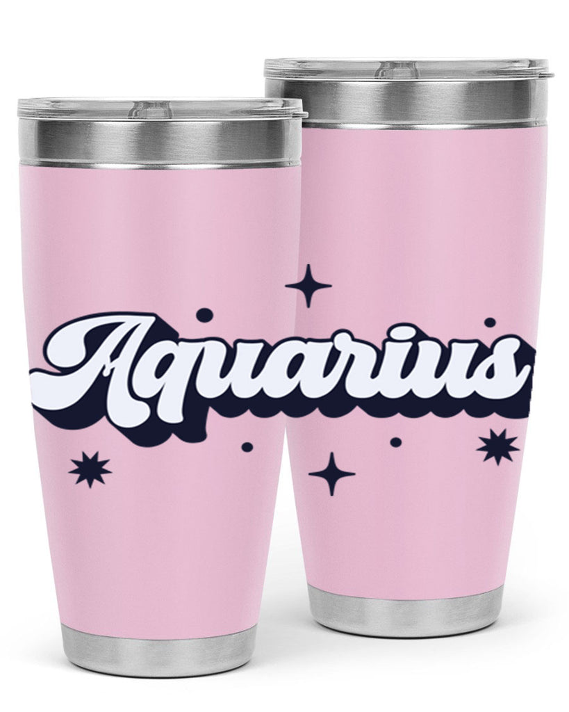 aquarius 82#- zodiac- Tumbler