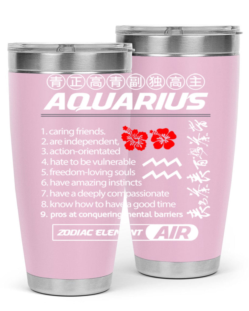 aquarius 85#- zodiac- Tumbler