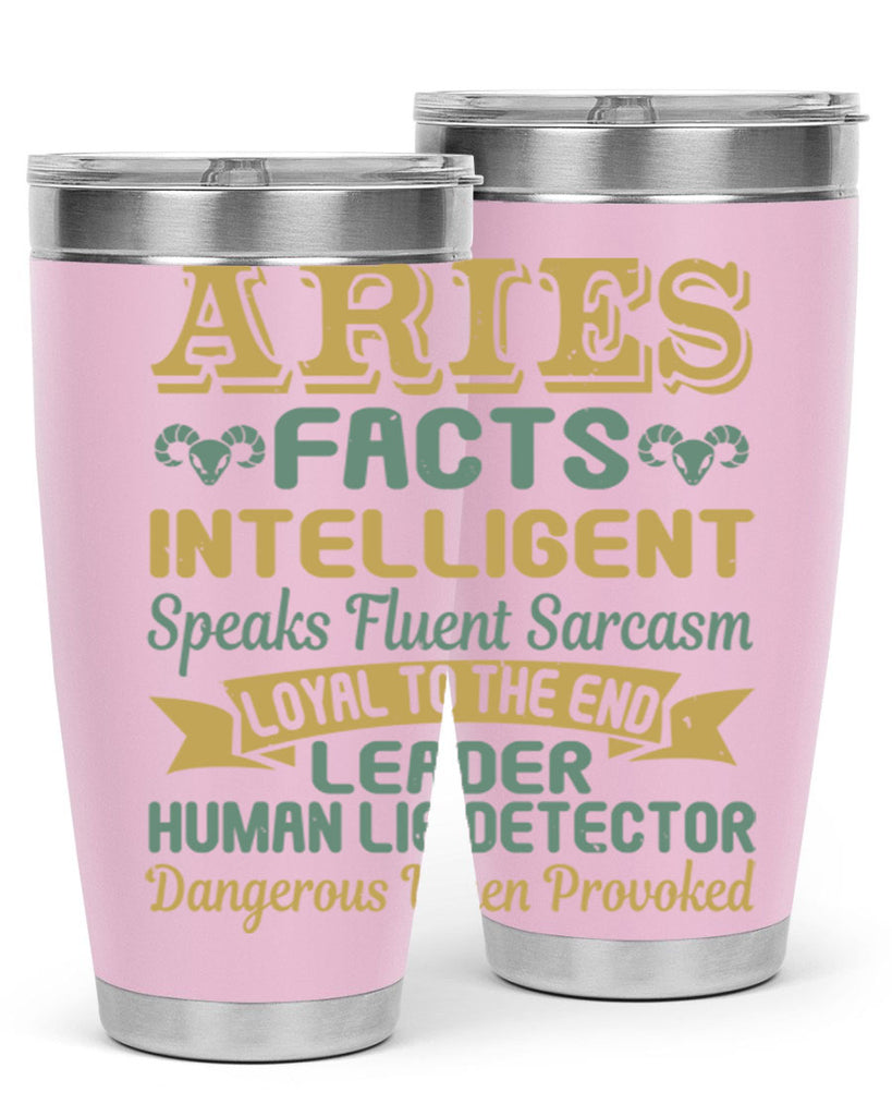 aries 123#- zodiac- Tumbler