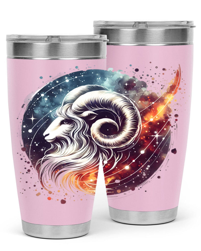 aries 124#- zodiac- Tumbler