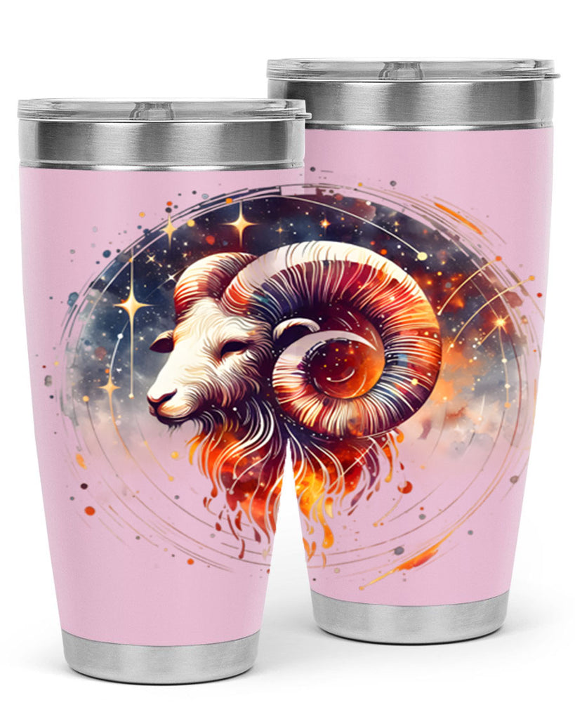 aries 125#- zodiac- Tumbler