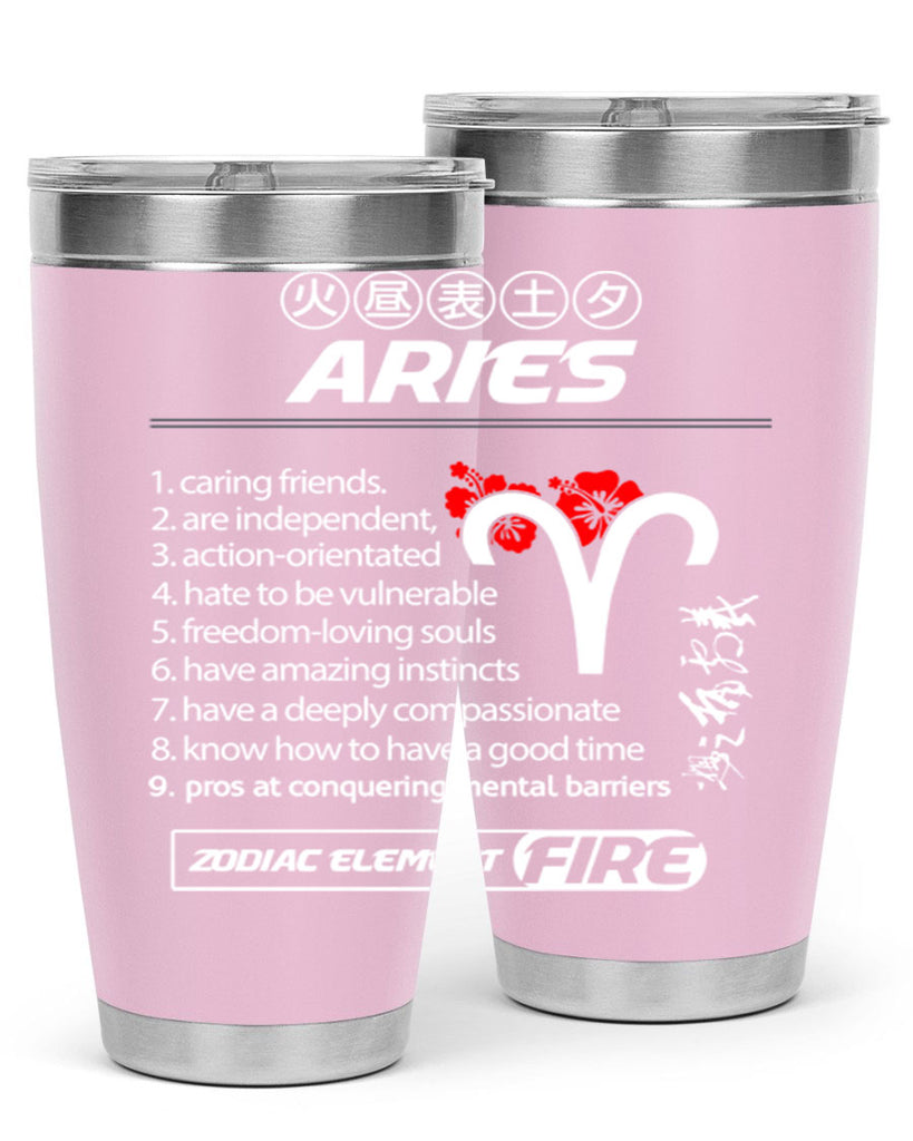 aries 137#- zodiac- Tumbler