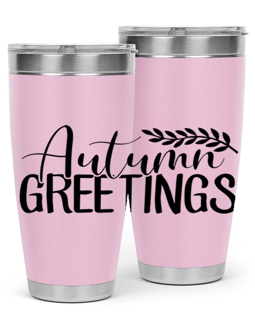 autumn greetings 13#- fall- Tumbler