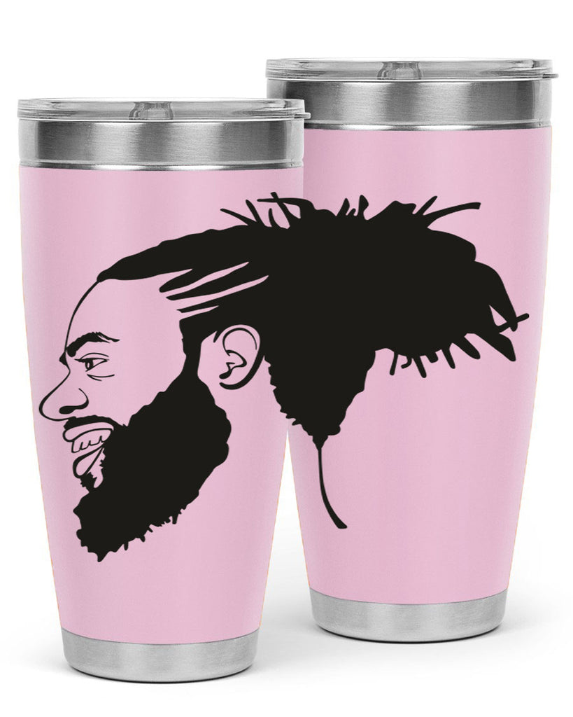 beardman 45#- black men - boys- tumbler