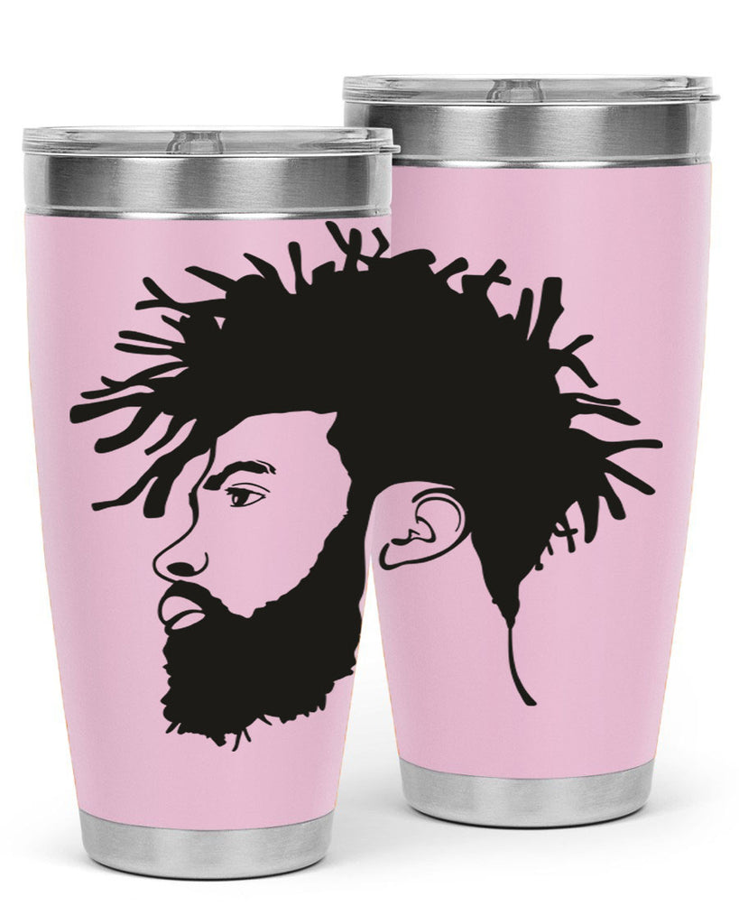 beardman 46#- black men - boys- tumbler