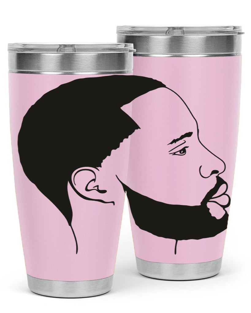 beardman 54#- black men - boys- tumbler