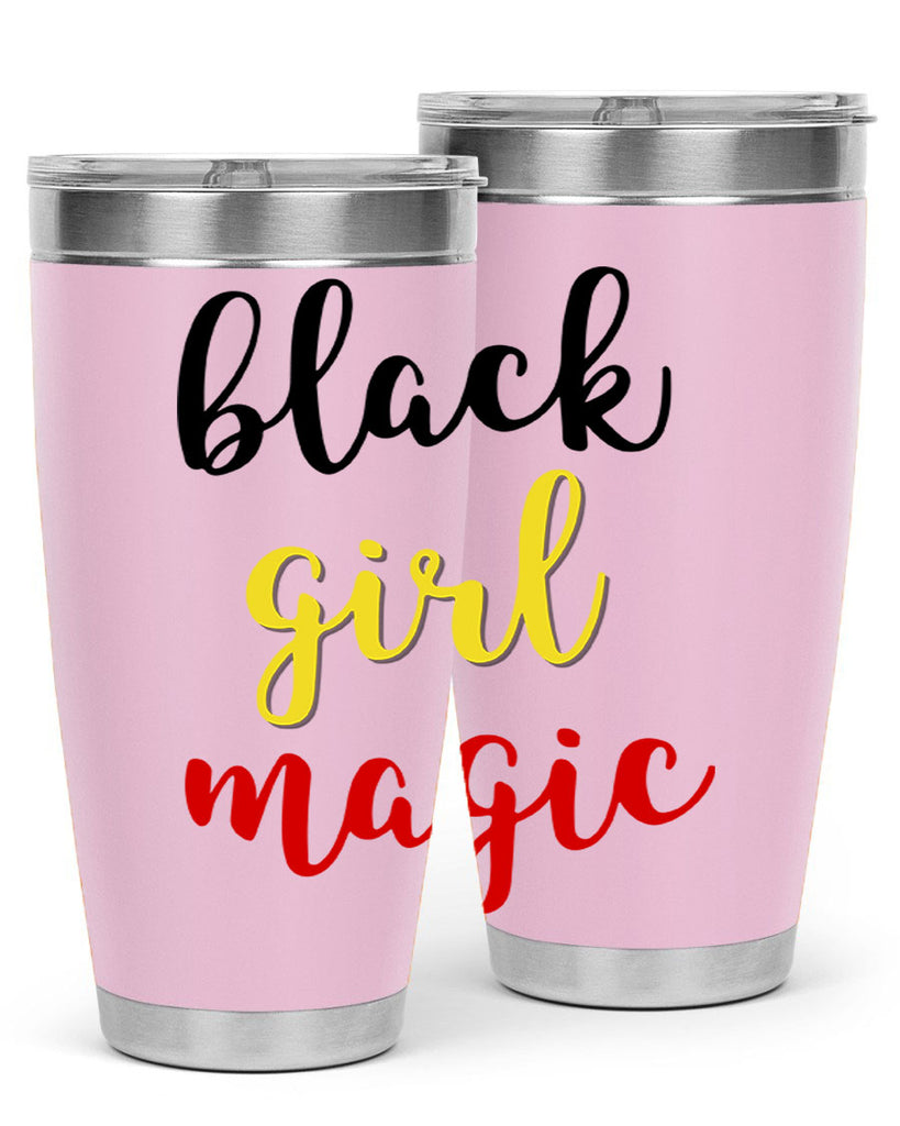 black girl magic color 246#- black words phrases- Cotton Tank