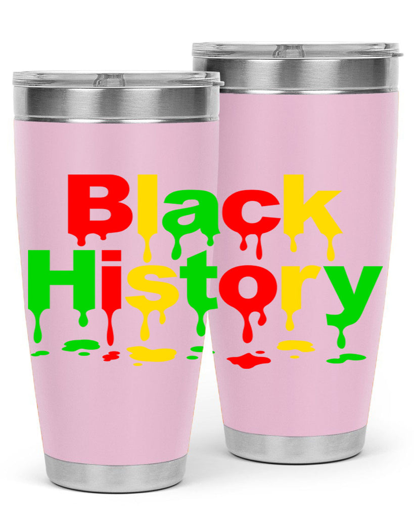black history drip 241#- black words phrases- Cotton Tank