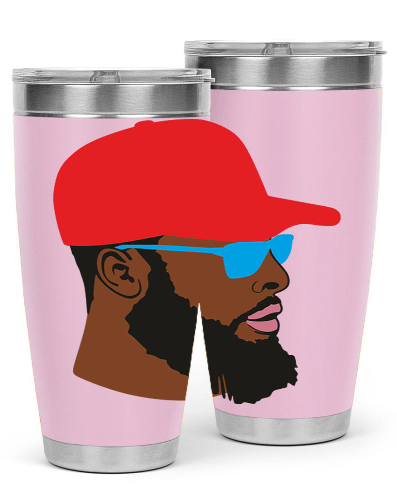 black man style 1#- black men - boys- tumbler
