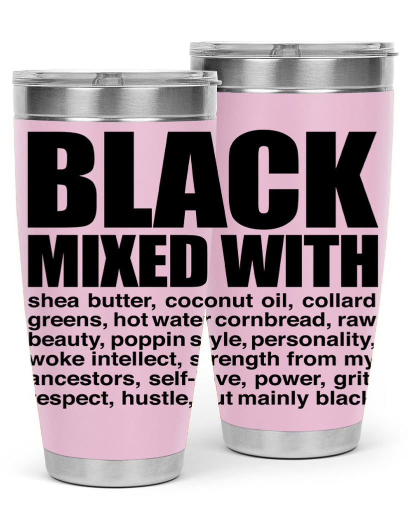 black mixed with 227#- black words phrases- Cotton Tank