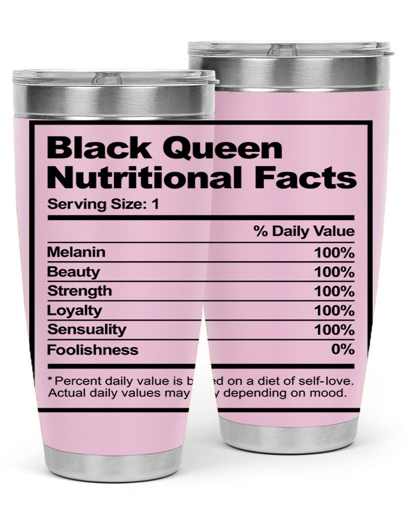 black queen nutritional facts 219#- black words phrases- Cotton Tank