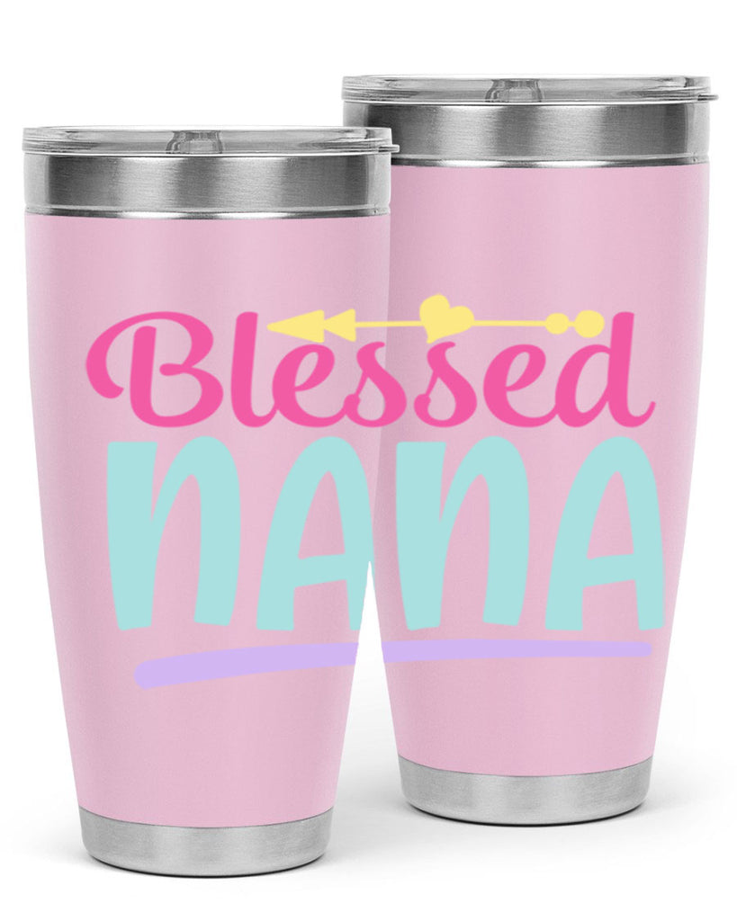 blessed nana 60#- grandma - nana- Tumbler