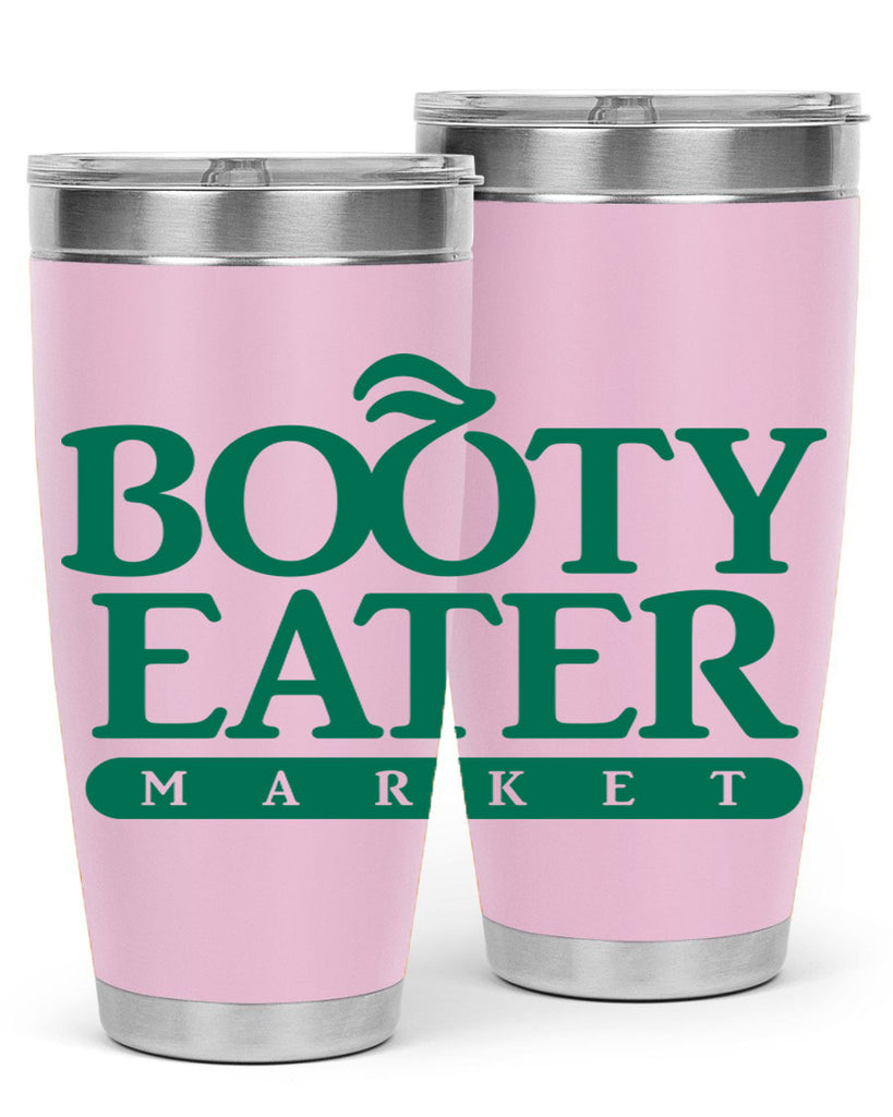 bootyeater 192#- black words phrases- Cotton Tank
