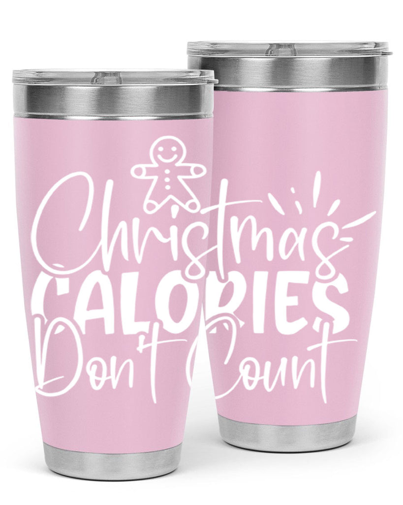 christmas calories dont count 45#- kitchen- Tumbler