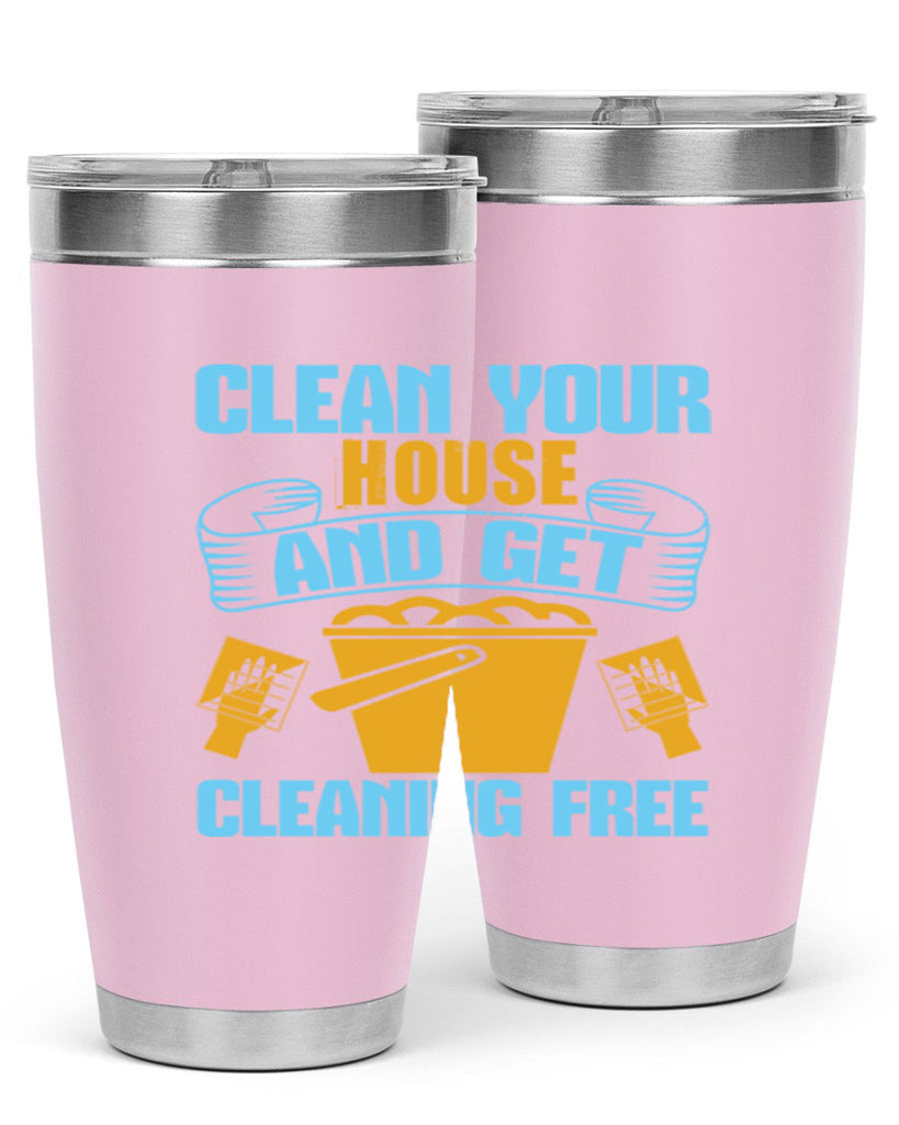 clean your house and get cleaning free Style 46#- cleaner- tumbler