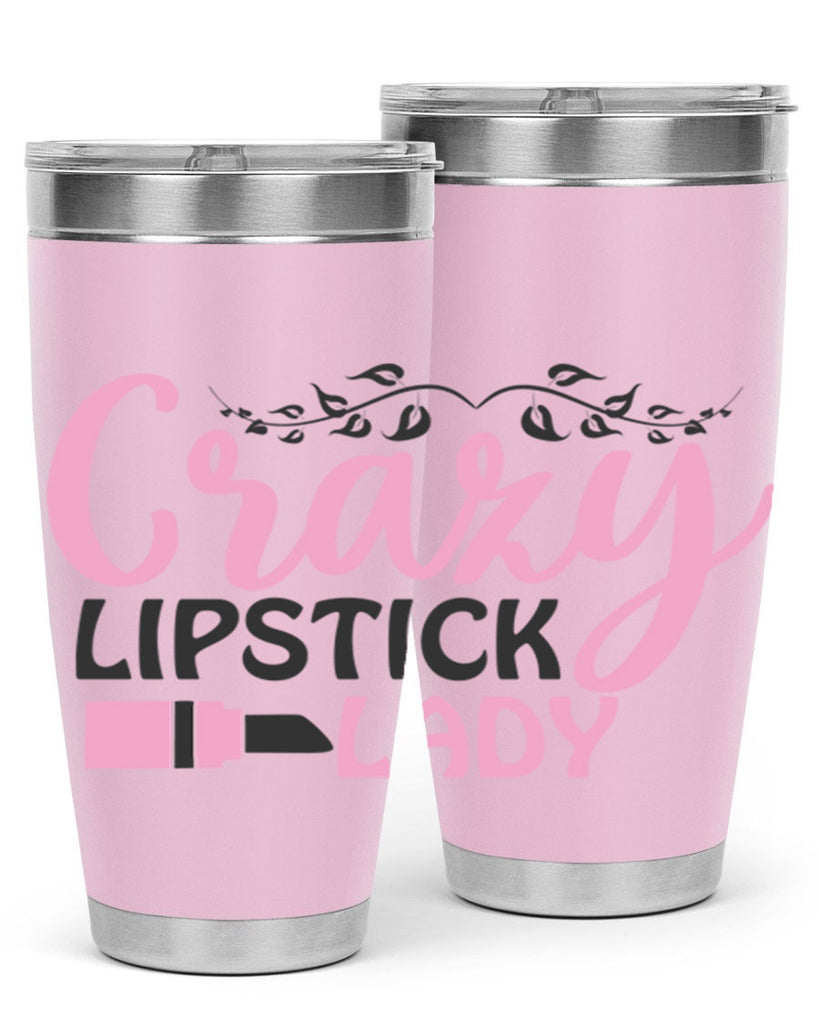 crazy lipstick lady Style 159#- make up- Tumbler