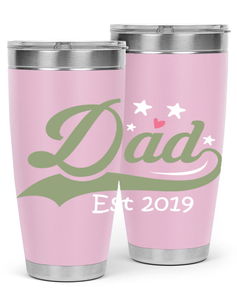 dad est 101#- fathers day- Tumbler