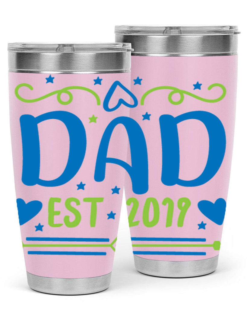 dad est 99#- fathers day- Tumbler