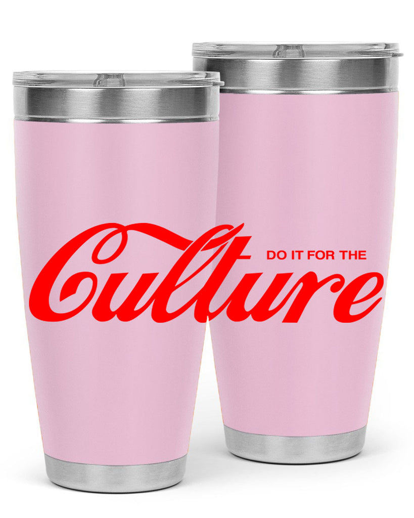 do it for the culture 171#- black words phrases- Cotton Tank