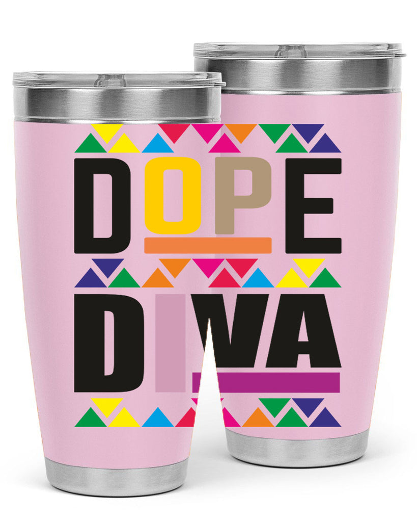 dope diva- black words phrases- Cotton Tank