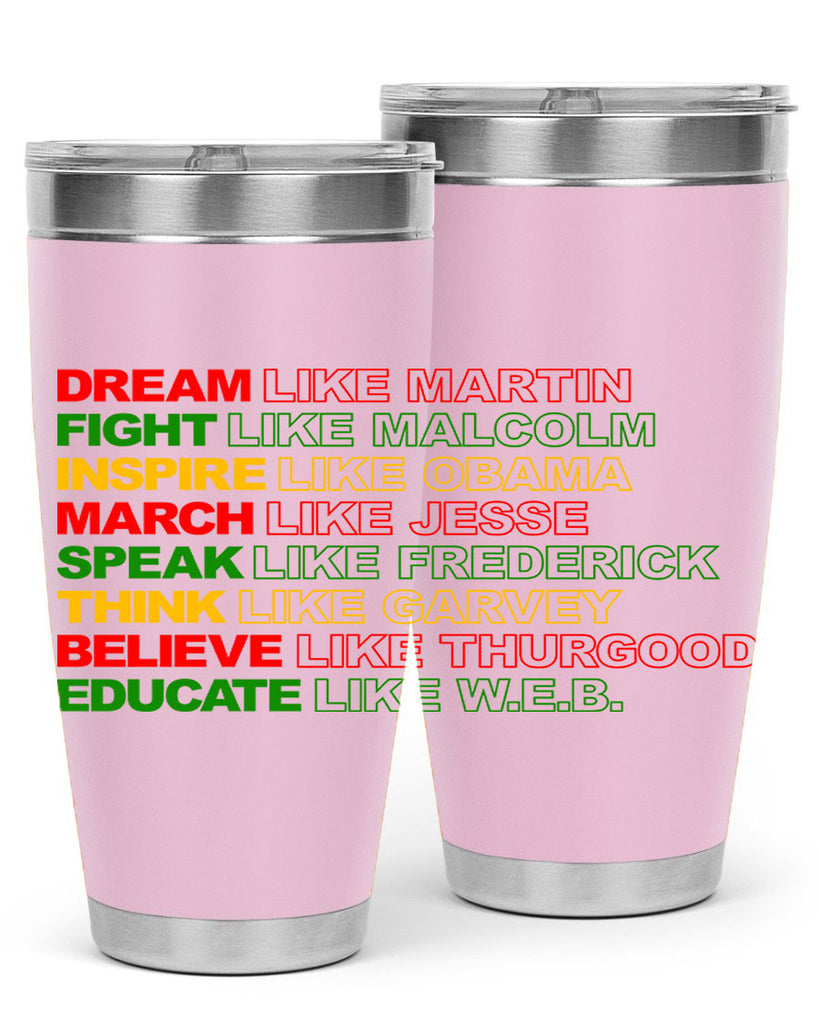 dream like martin 165#- black words phrases- Cotton Tank