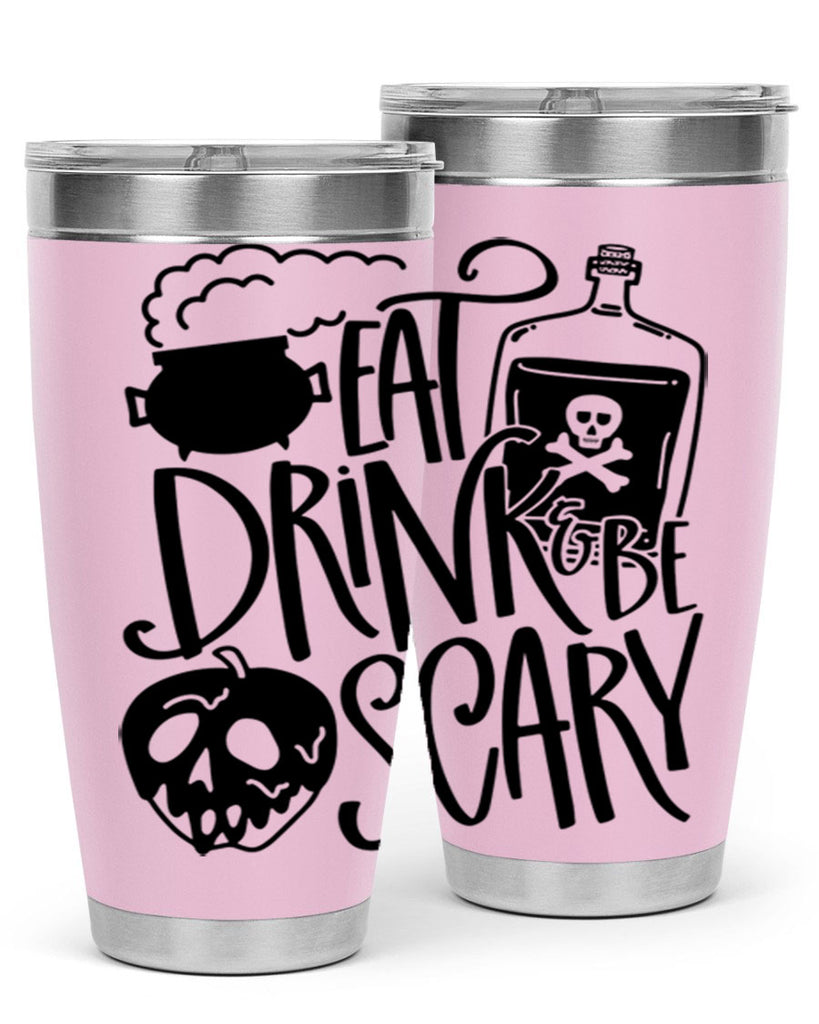 eat drink be scary 78#- halloween- Tumbler