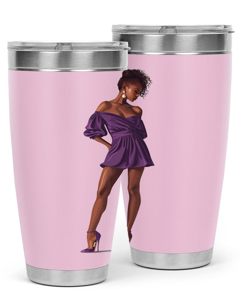 fashion girl in lavender 52#- fashion- Cotton Tank