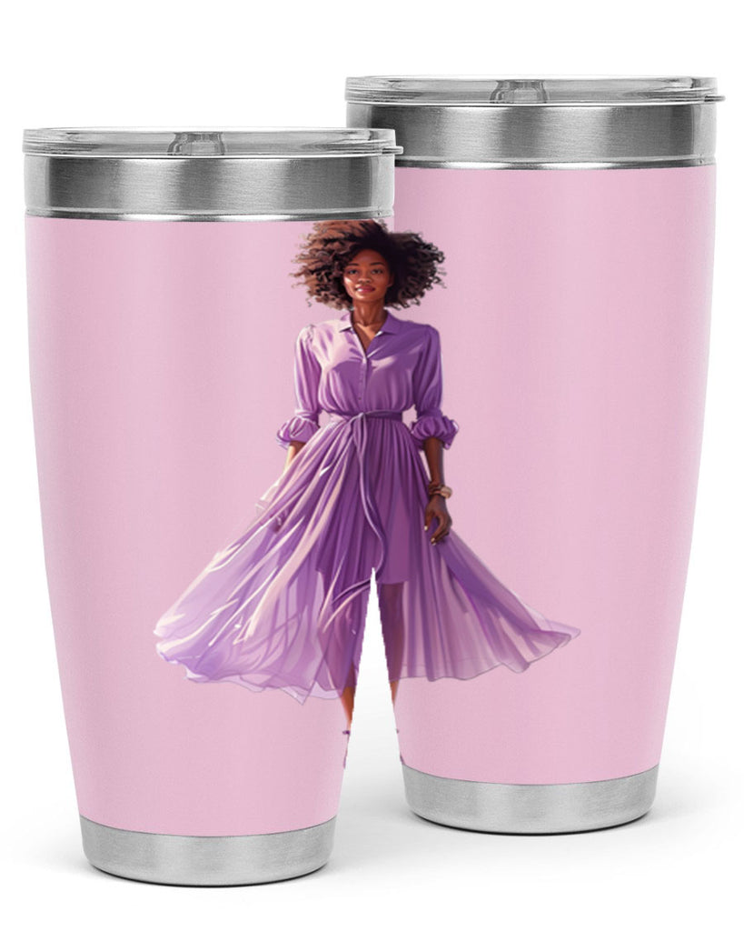 fashion girl in lavender 54#- fashion- Cotton Tank