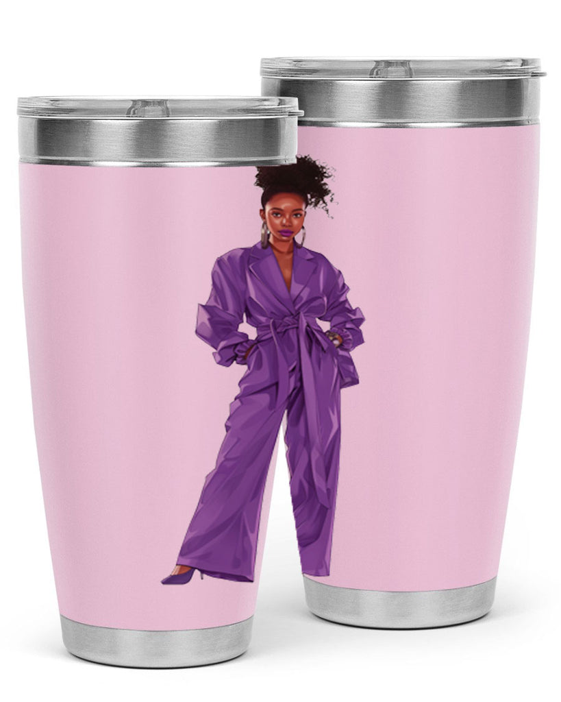 fashion girl in lavender 62#- fashion- Cotton Tank