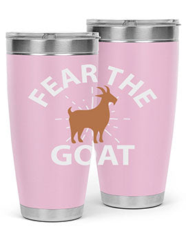fear the goat Style 4#- goat- Tumbler
