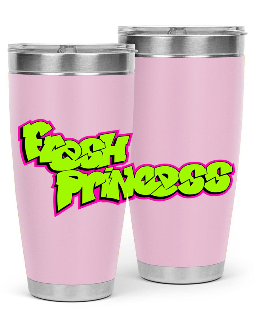 fresh princess 145#- black words phrases- Cotton Tank