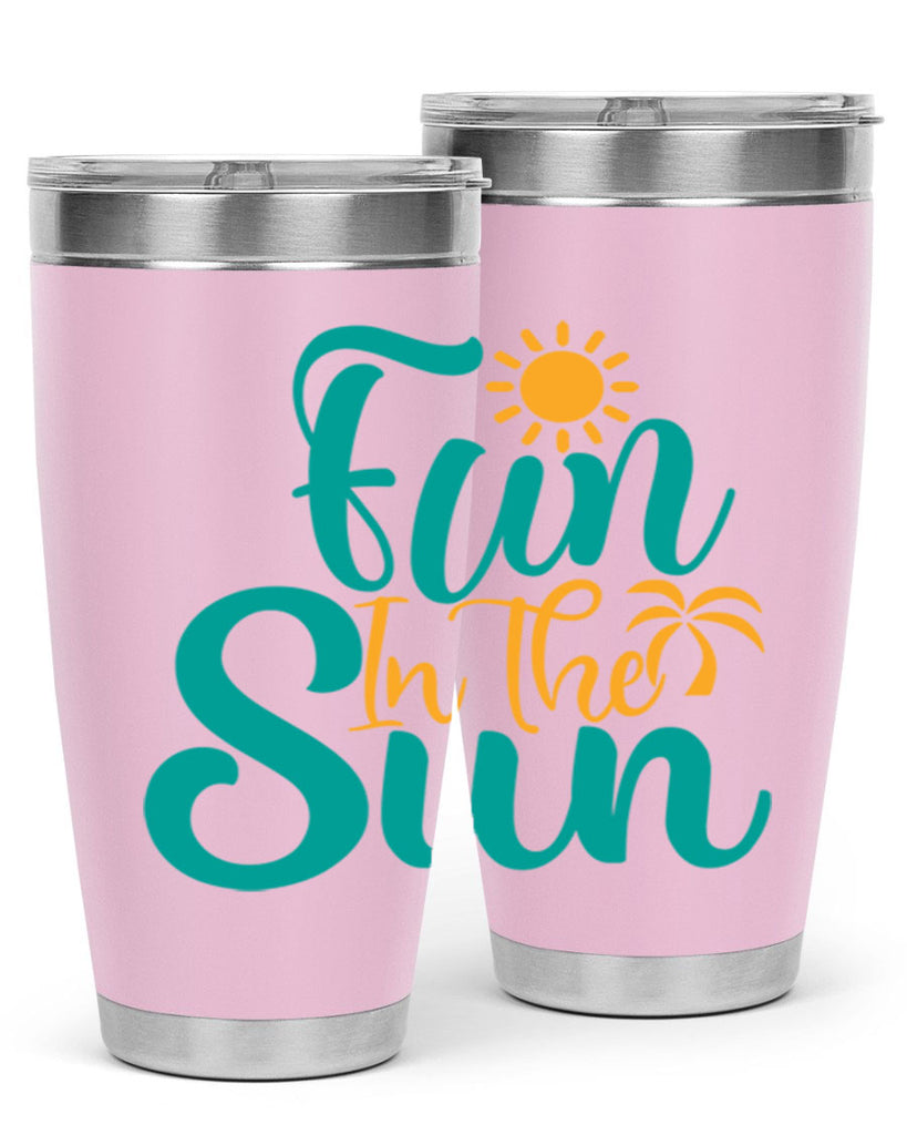 fun in the sun Style 104#- summer- Tumbler