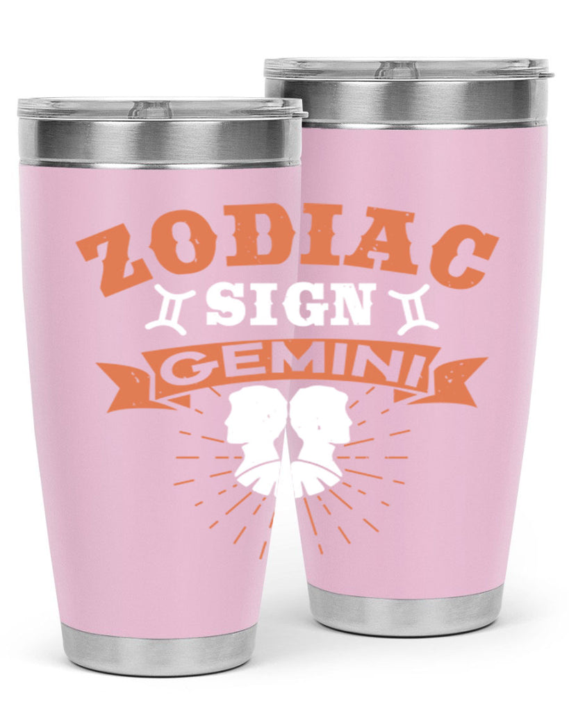 gemini 246#- zodiac- Tumbler