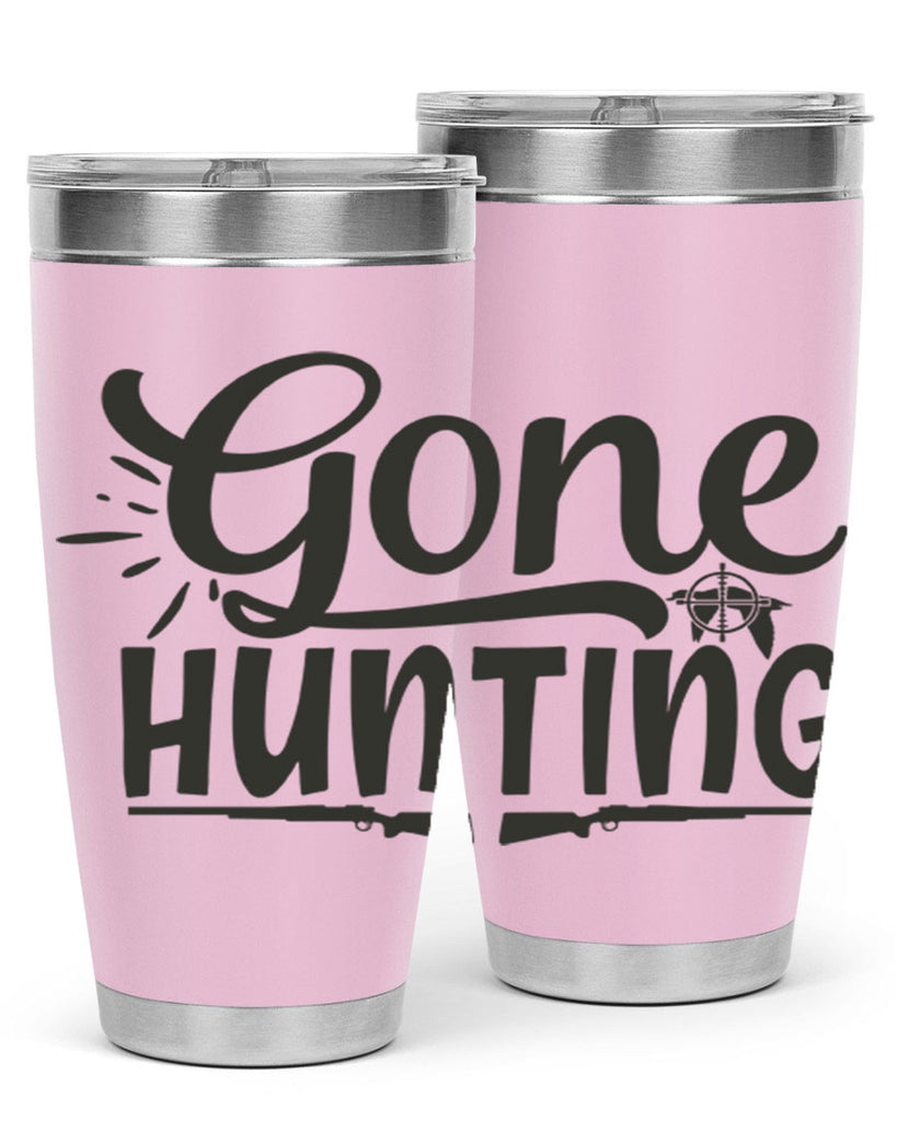 gone hunting 29#- hunting- Tumbler