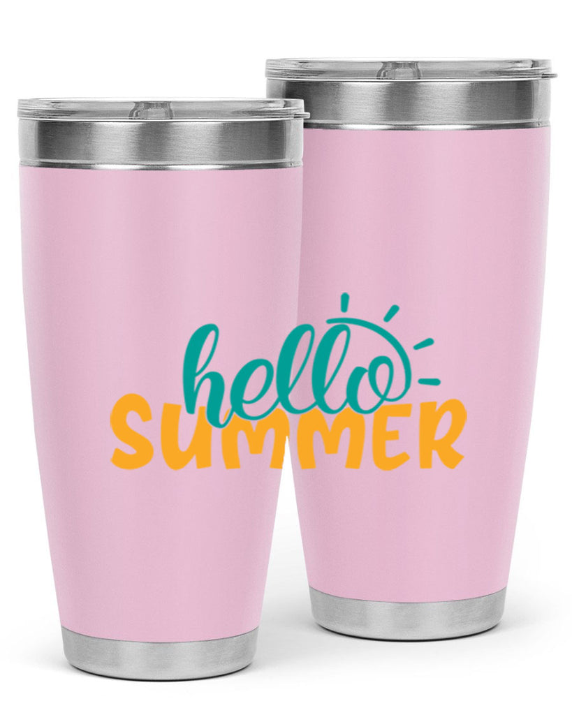 hello summer Style 97#- summer- Tumbler
