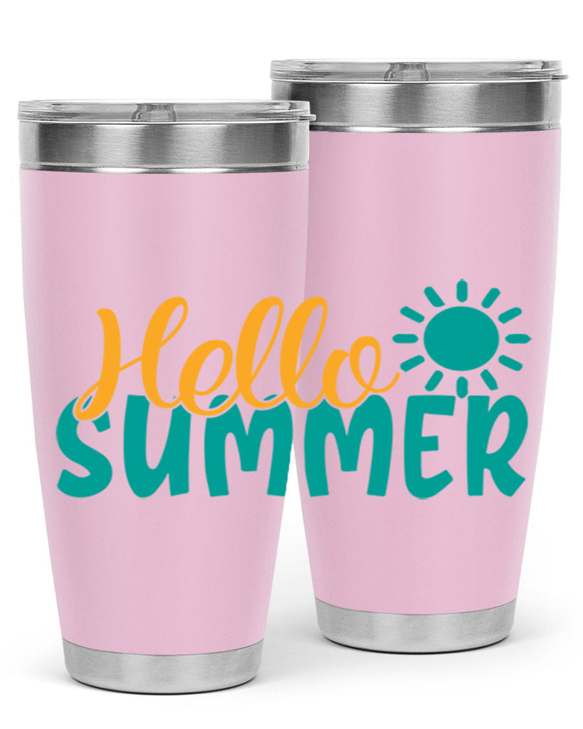 hello summer Style 98#- summer- Tumbler