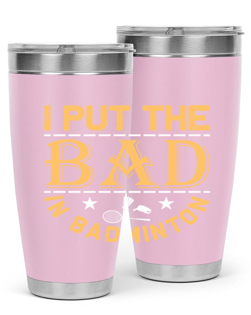 i 1056#- badminton- Tumbler