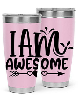 i am awesome Style 19#- autism- Tumbler