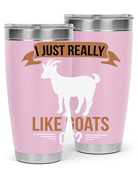 i just really like goats ok Style 3#- goat- Tumbler