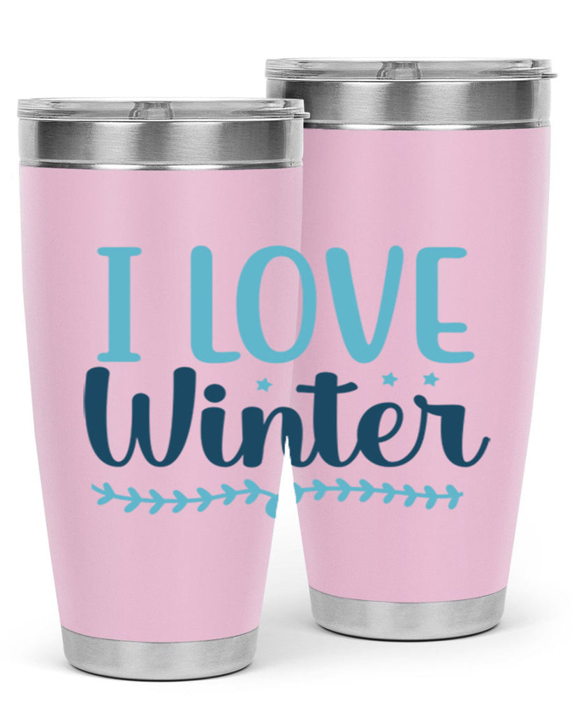 i love winter 226#- winter- Tumbler